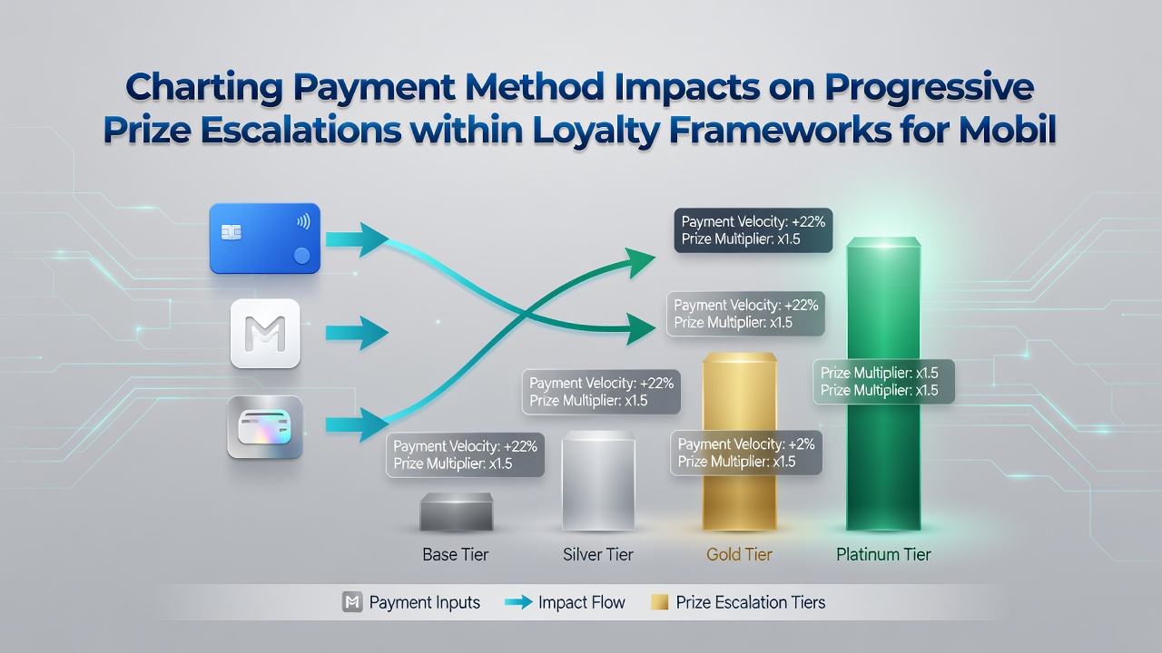 Analytics dashboard displaying payment method correlations with loyalty tier advancements and jackpot escalation metrics