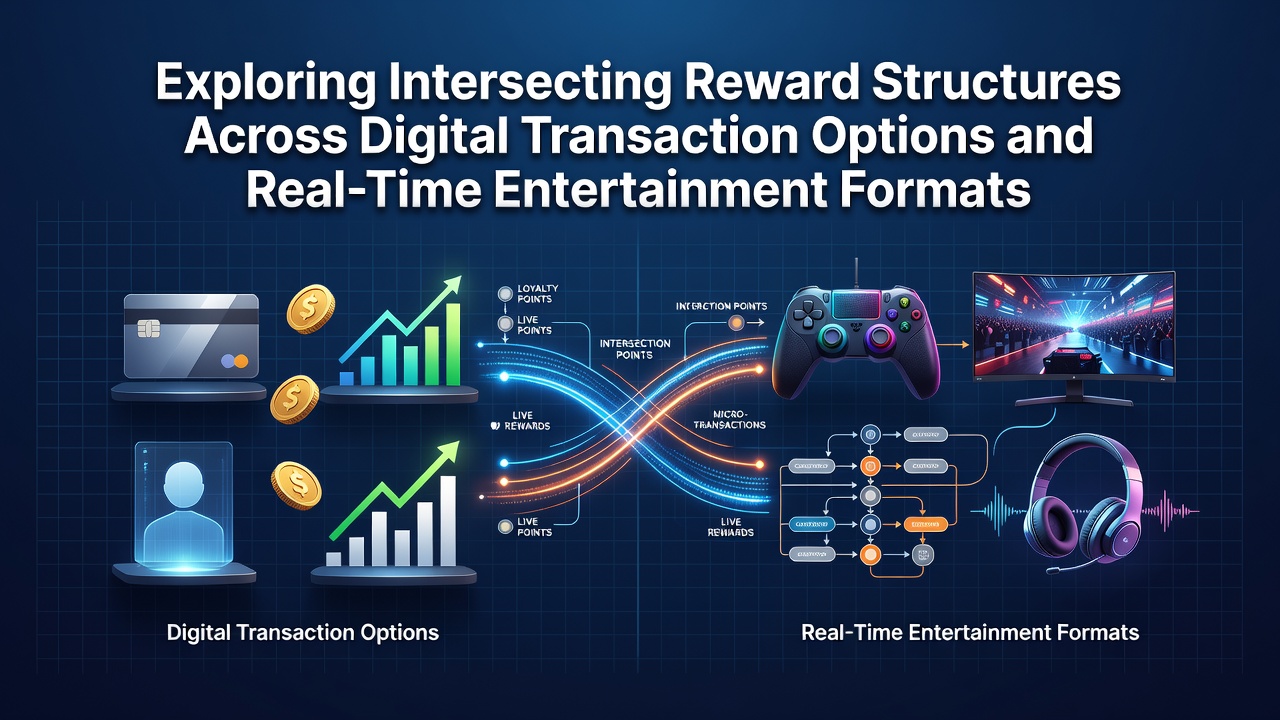 Digital payment interfaces connecting with live casino reward dashboards on mobile screens