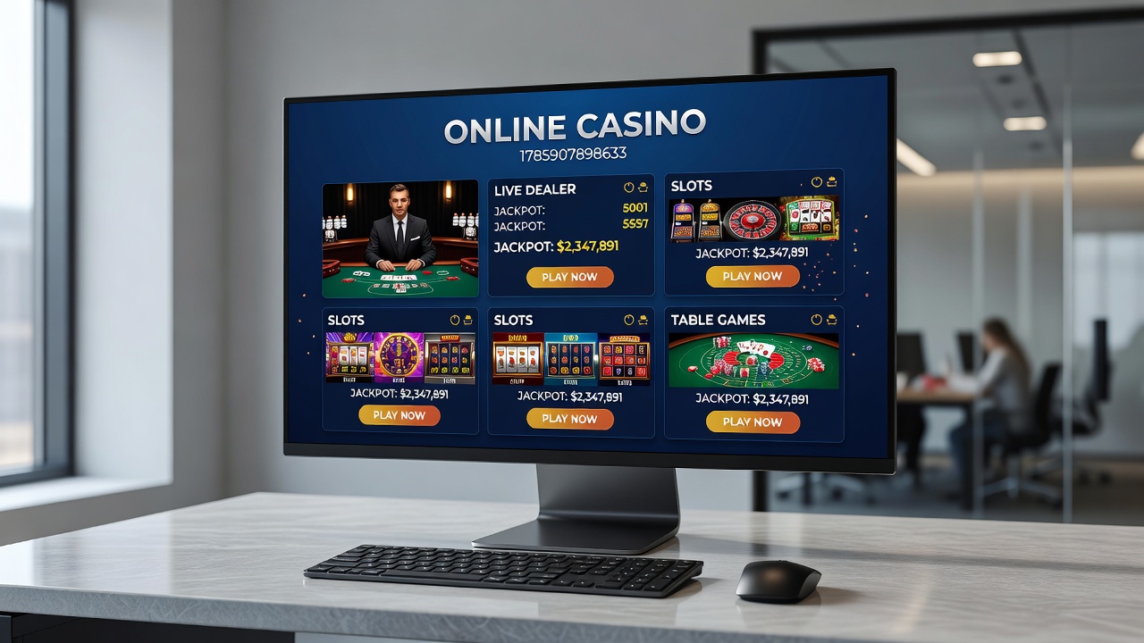 Mobile gaming session illustrating live dealer tables and slot interfaces on a smartphone