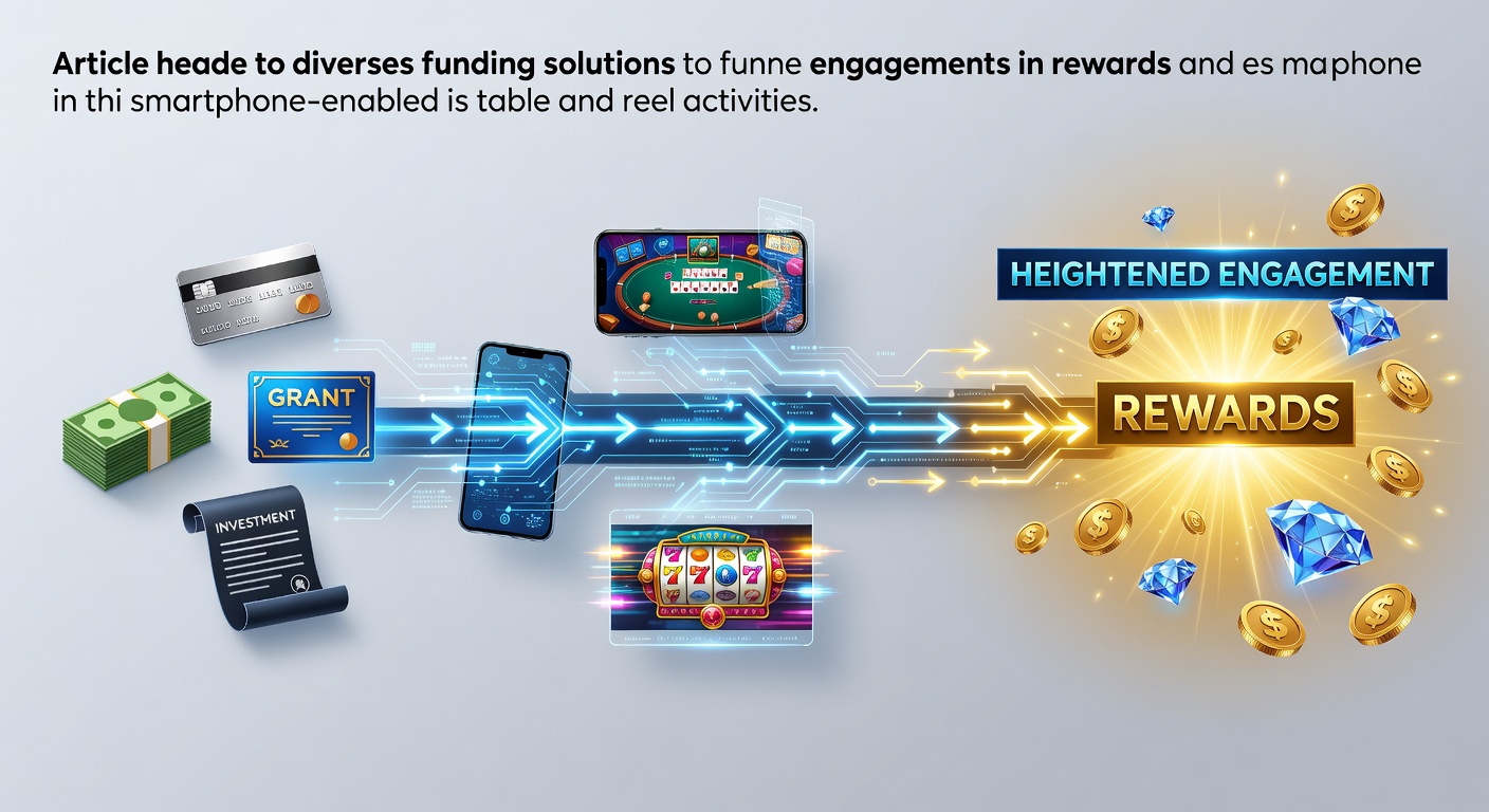 Smartphone screen displaying mobile table games and reel slots with payment icons and reward notifications